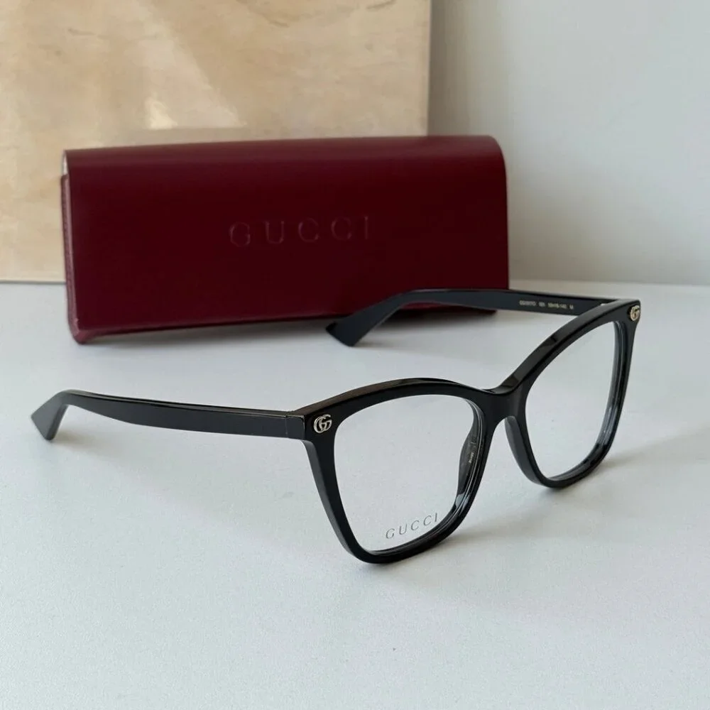 NWT Gucci GG1817o-001 Eyeglasses